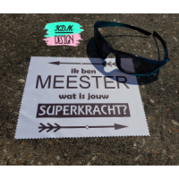 Persoonlijk brilpoetsdoekje